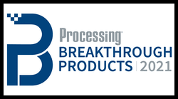 Processingマガジンの2021 Breakthrough Productsのロゴ